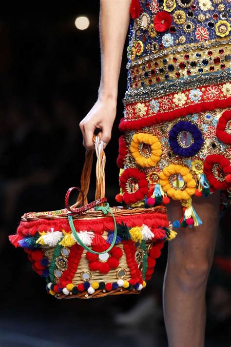 Borse Dolce & gabbana in Paglia Marrone .